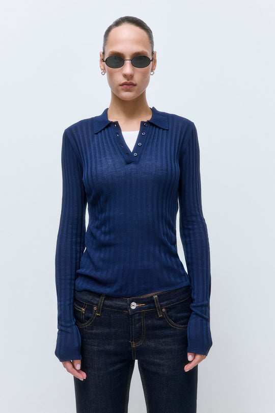 Wide Rib Polo