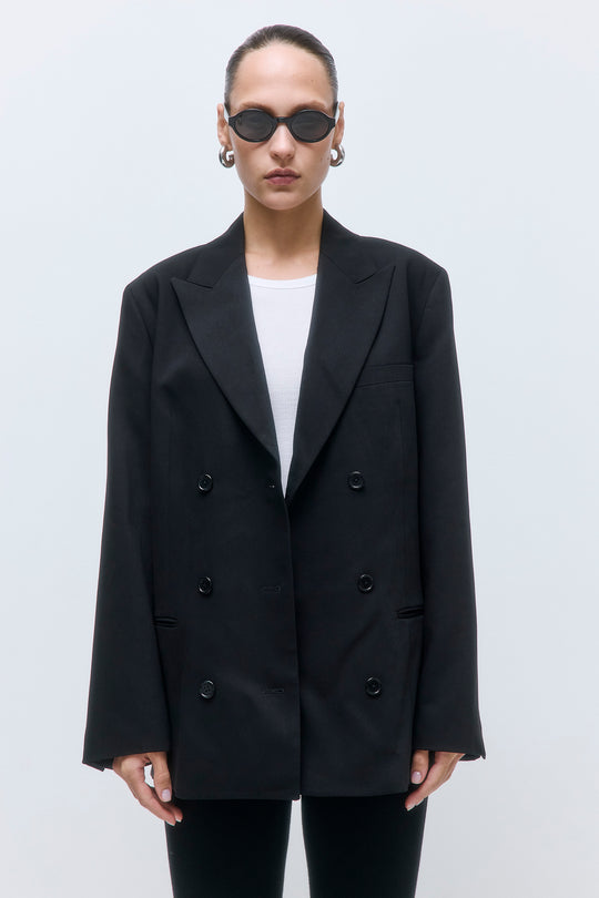 Oversized Double Breasted Daddy Blazer