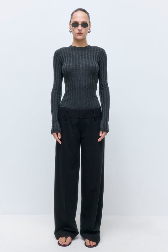 Wide Belt Daddy Pants