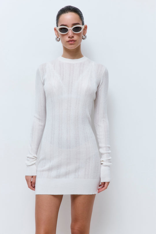 Ribbed Mini Dress