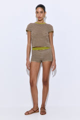 Crochet Mid Rise Shorts