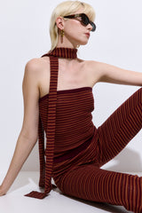 Thin Crochet Scarf