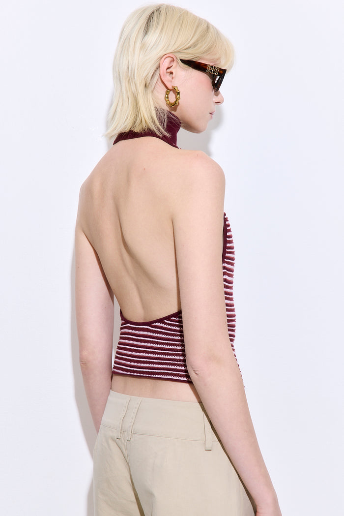 Crochet Turtle Neck Top
