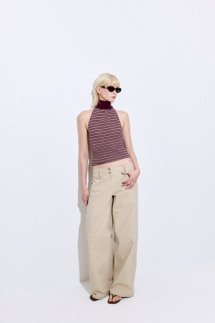 Crochet Turtle Neck Top