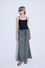 Semi Sheer Maxi Skirt