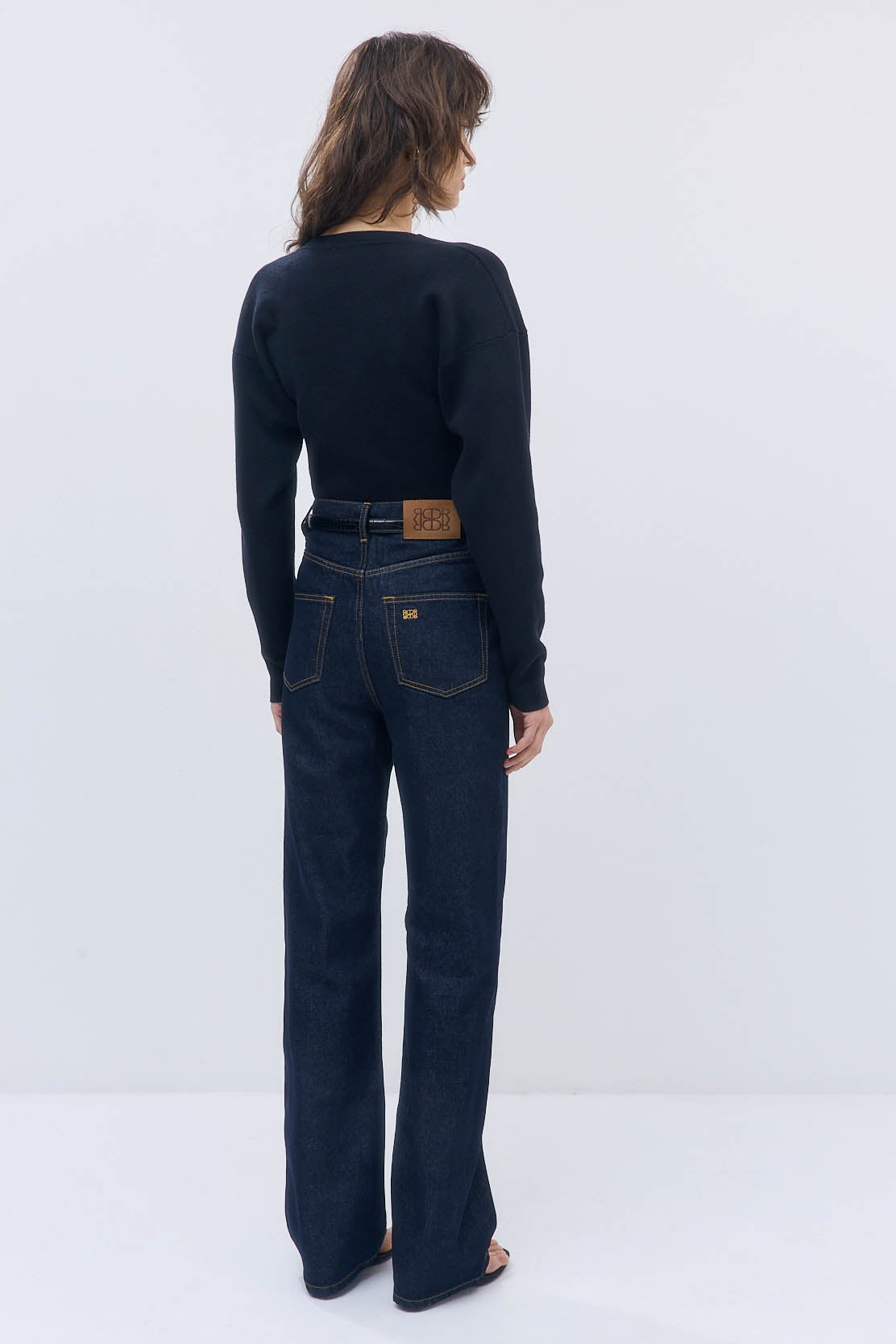 No.8| High Waisted Wide Leg Denim