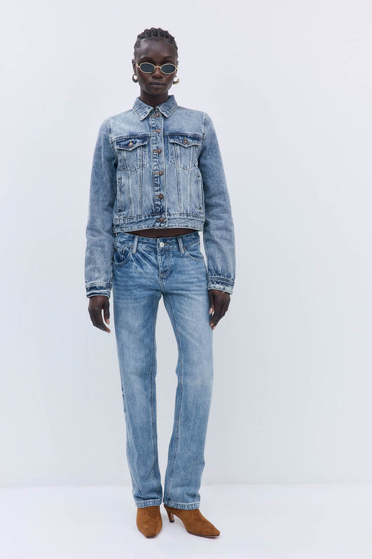 Fitted Denim Jacket