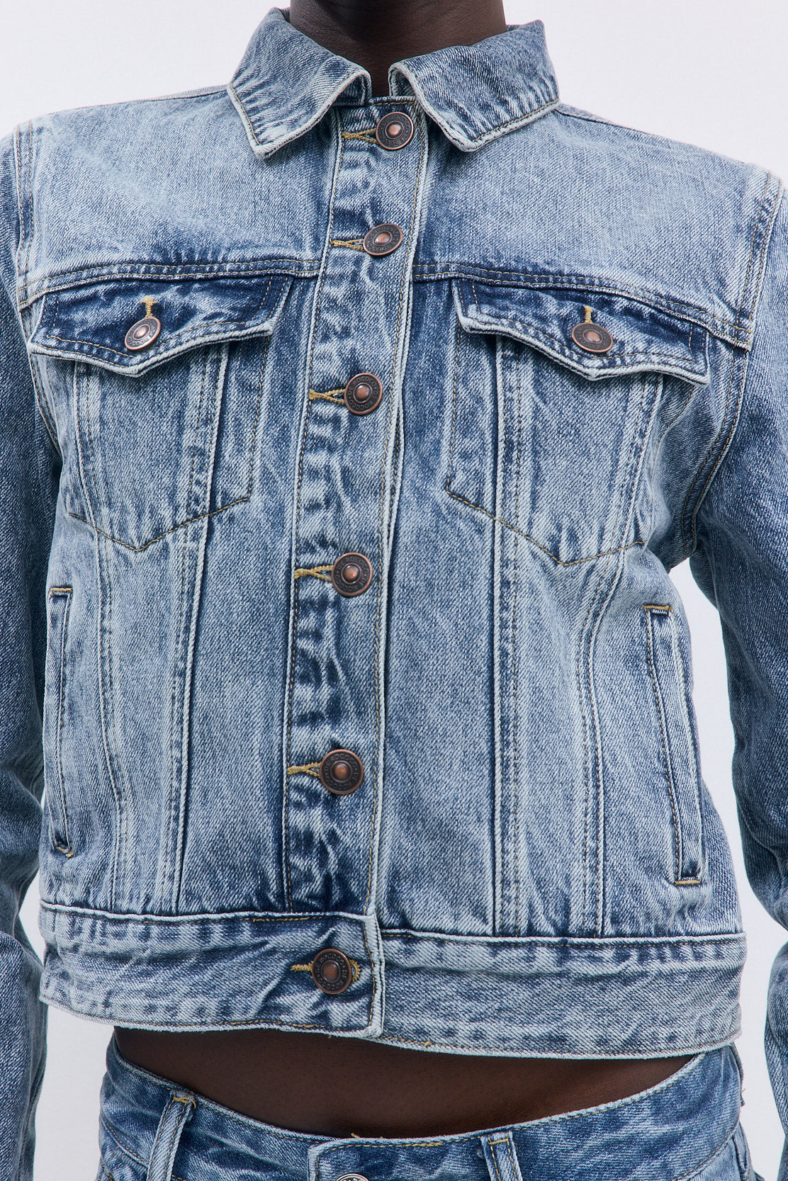 Fitted Denim Jacket