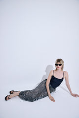 Semi Sheer Maxi Skirt