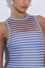Crochet Maxi Tank Dress