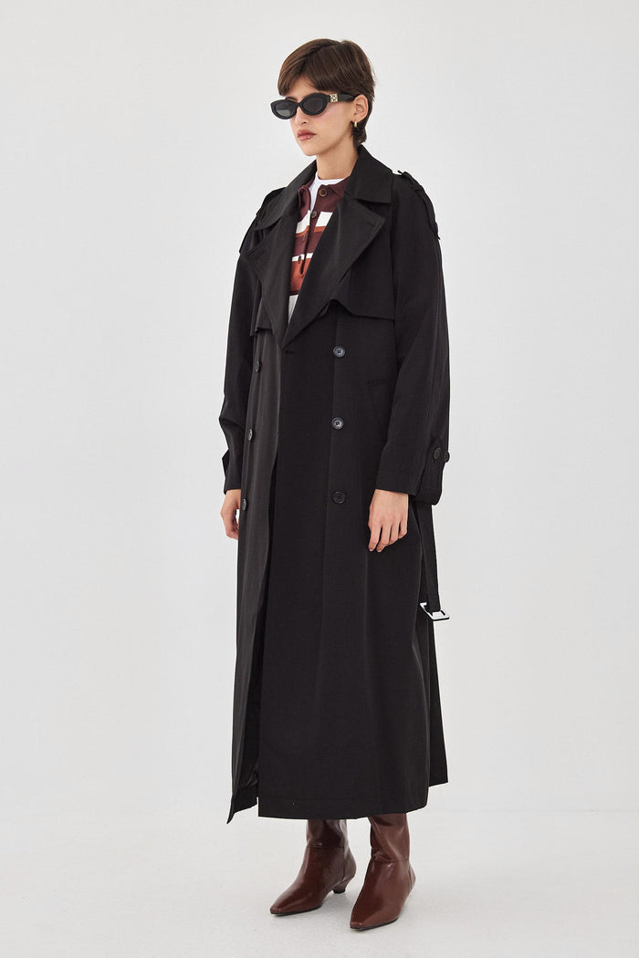 Double Breasted Trench Coat