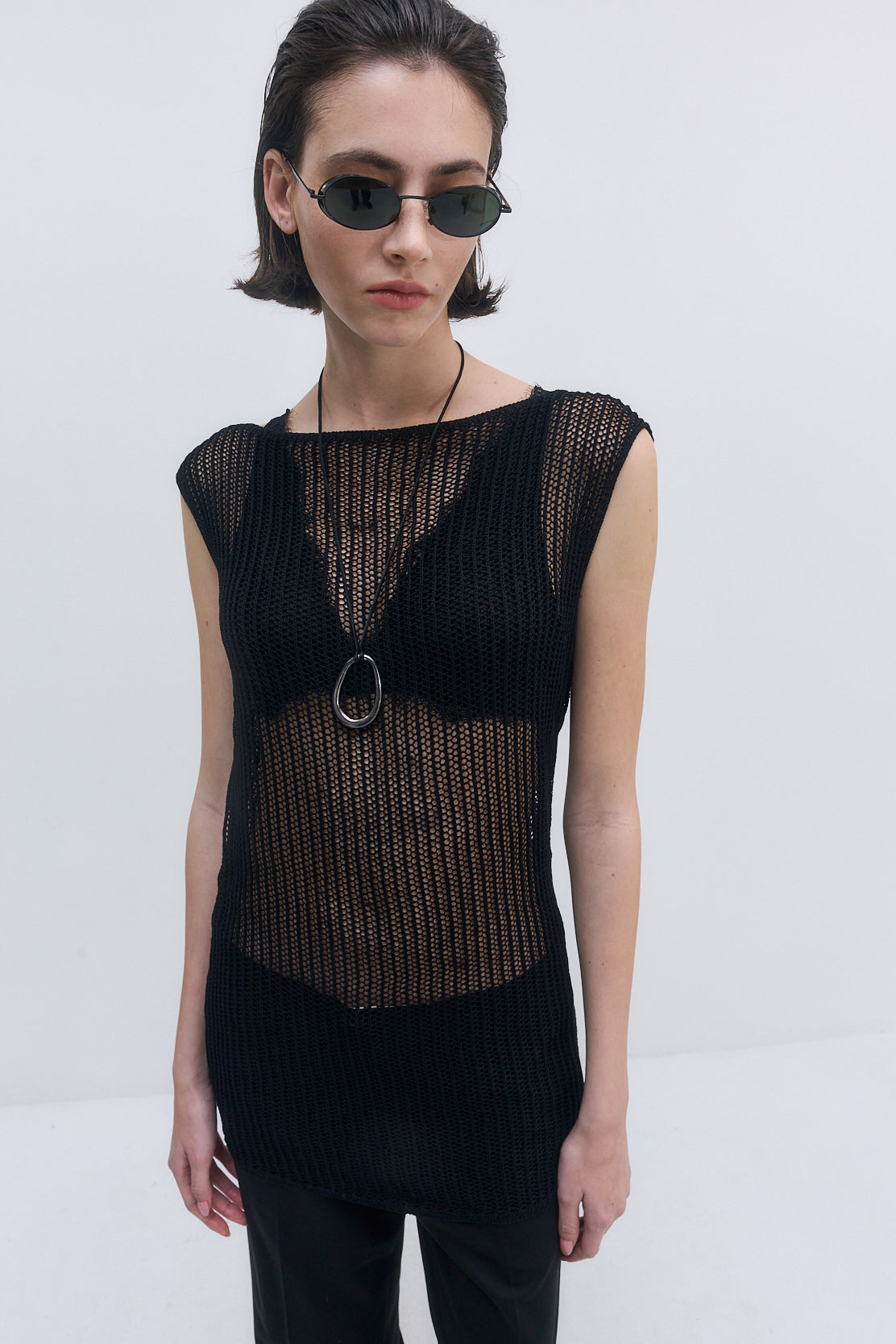 Crochet Boatneck Tank