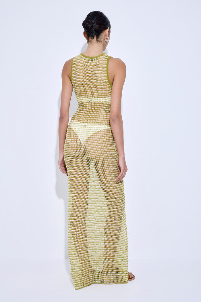 Crochet Maxi Tank Dress