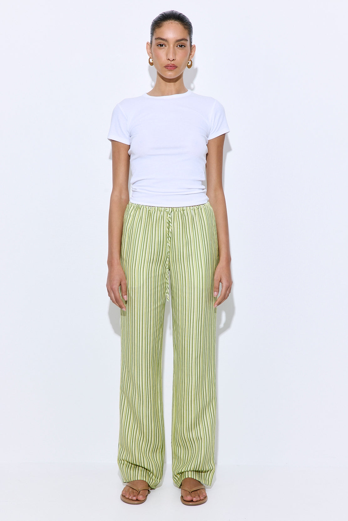 Full Length Linen Pants