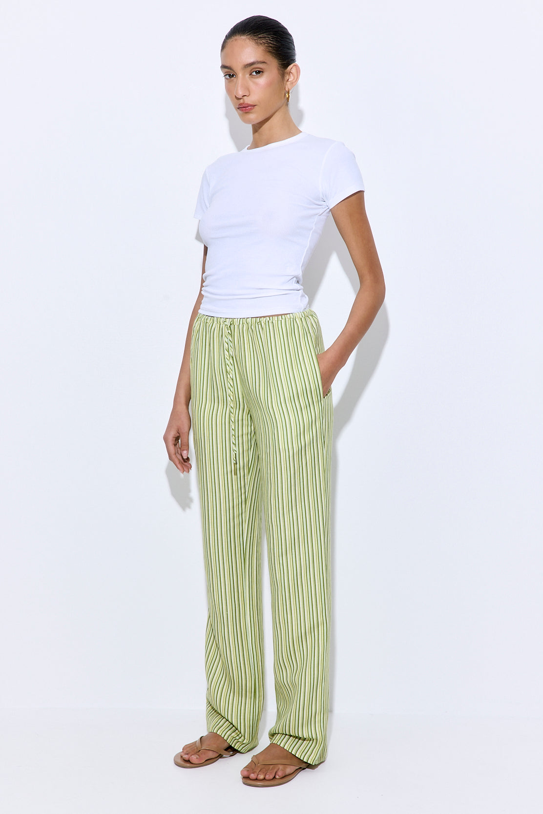 Full Length Linen Pants