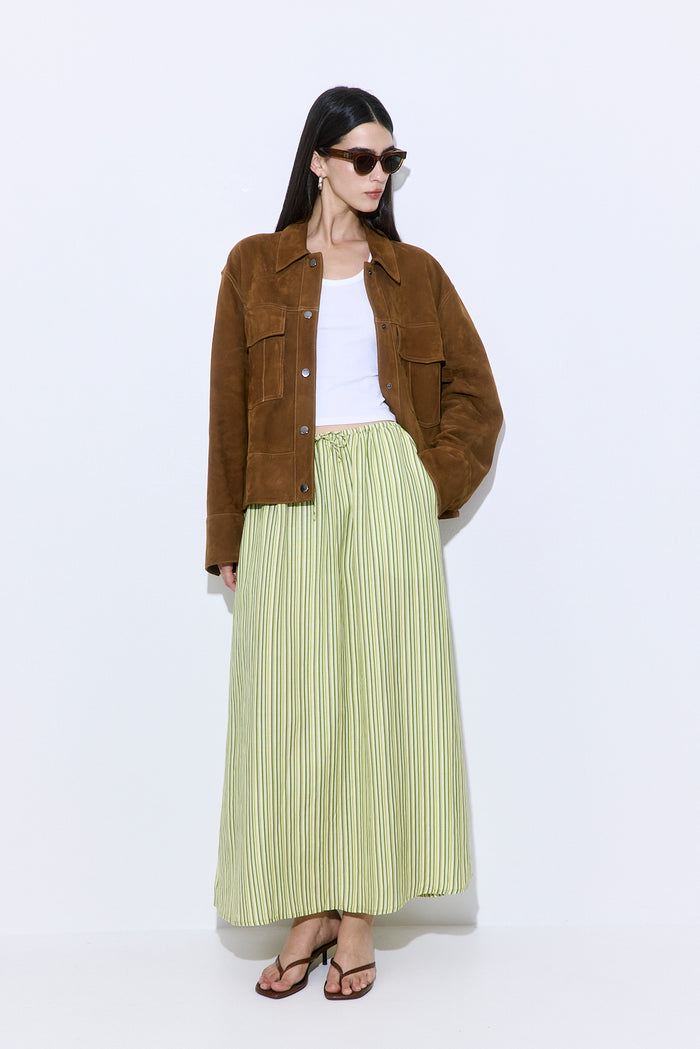 Linen Maxi Skirt