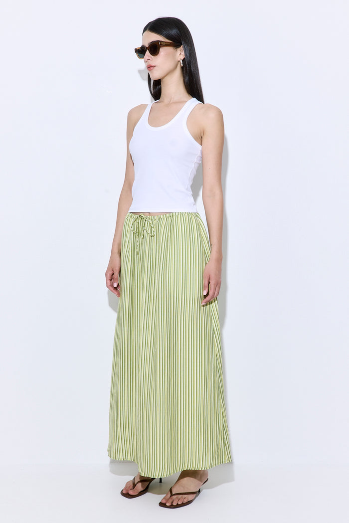Linen Maxi Skirt