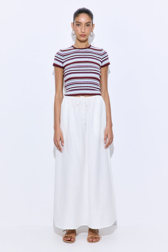 Linen Maxi Skirt