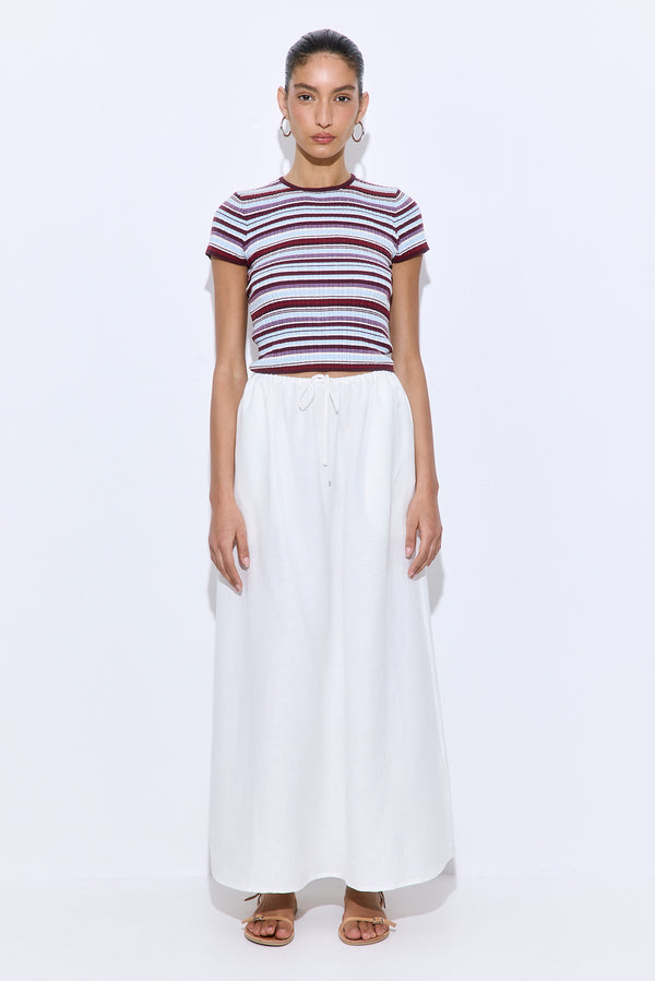 Linen Maxi Skirt