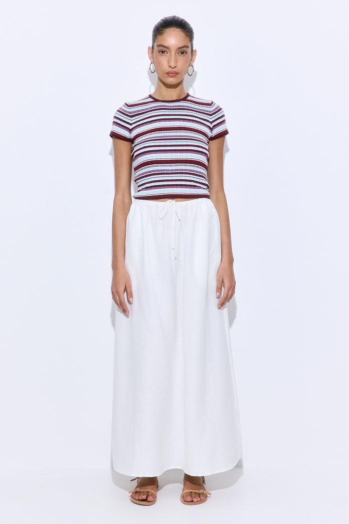 Linen Maxi Skirt