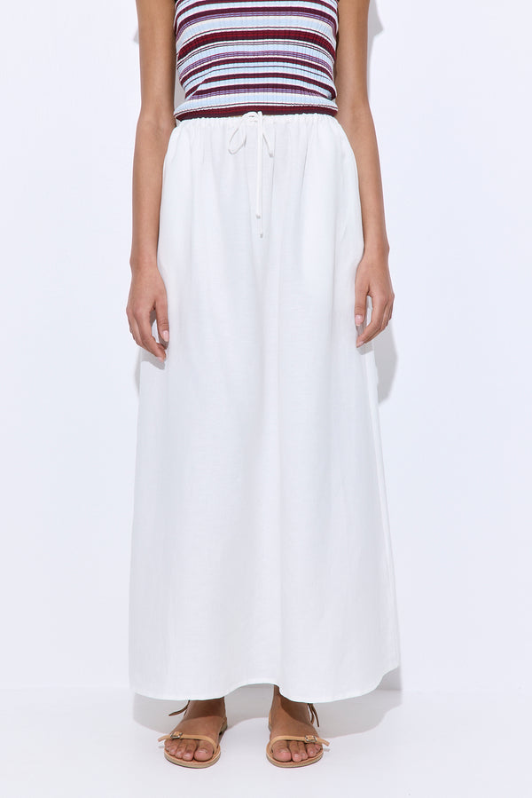 Linen Maxi Skirt