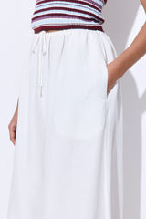 Linen Maxi Skirt