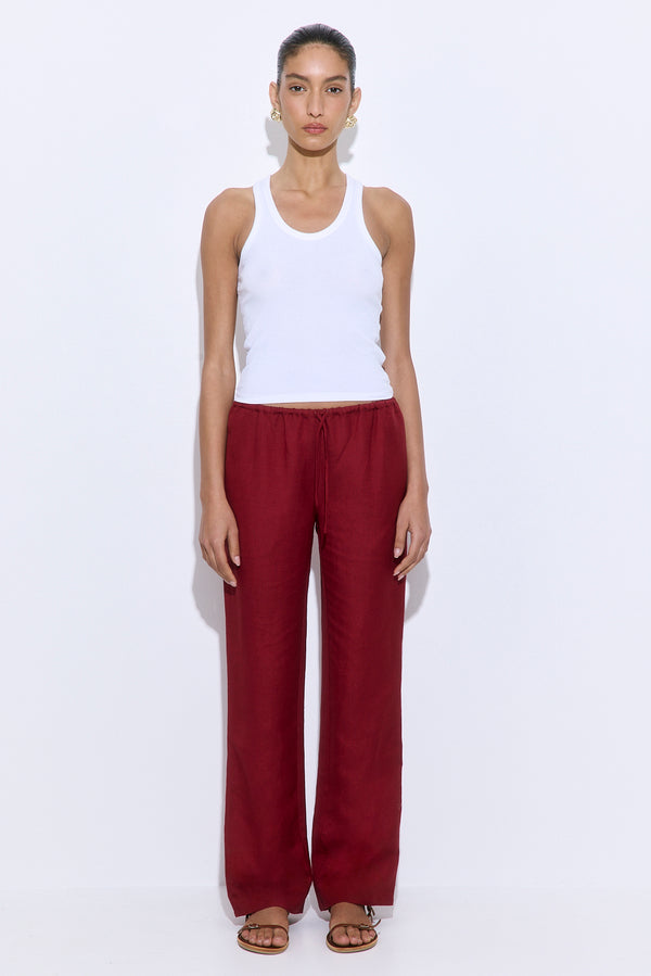 Full Length Linen Pants