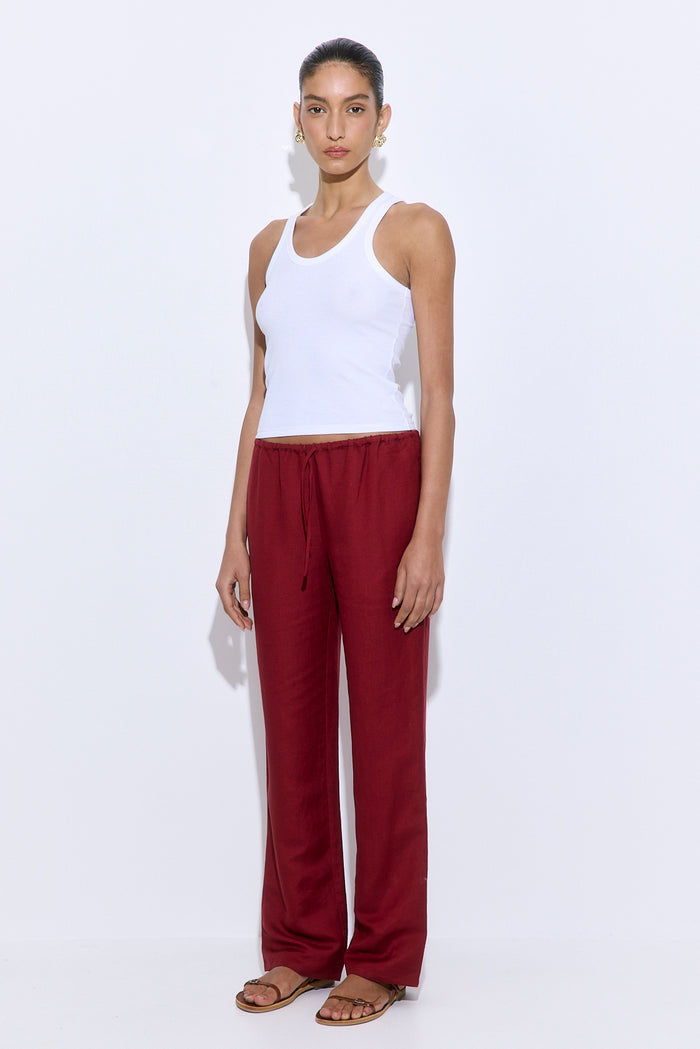 Full Length Linen Pants