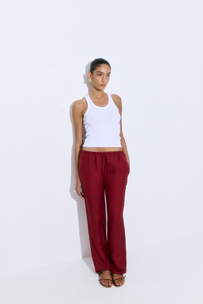 Full Length Linen Pants