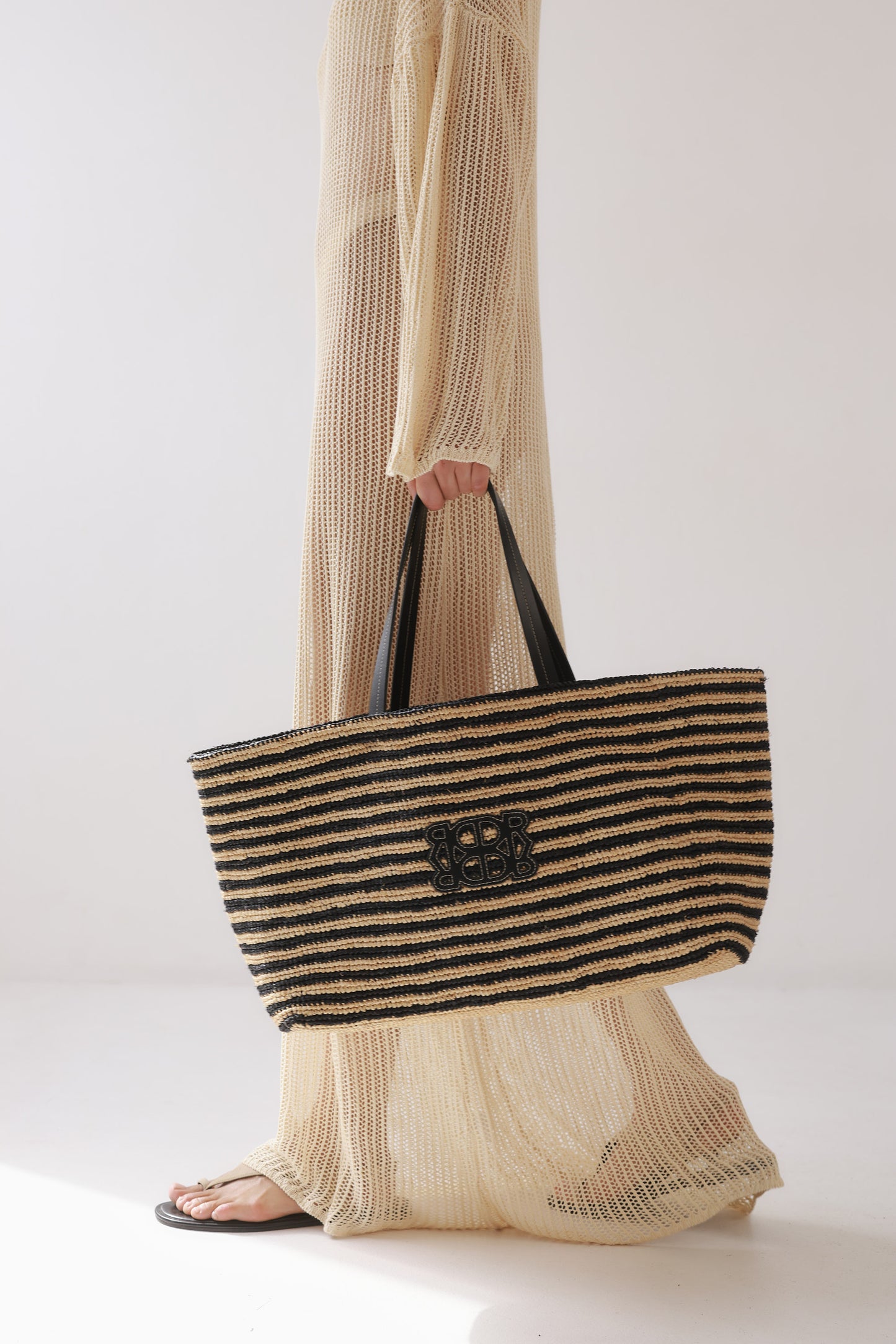 Raffia Crochet Tote