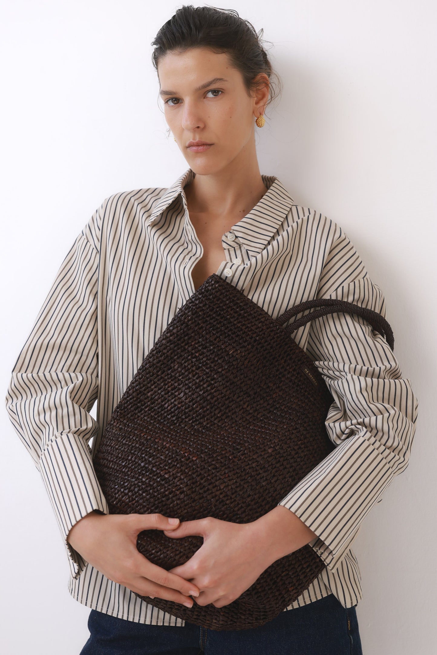 Raffia Crochet Bucket Bag - Dé Rococo