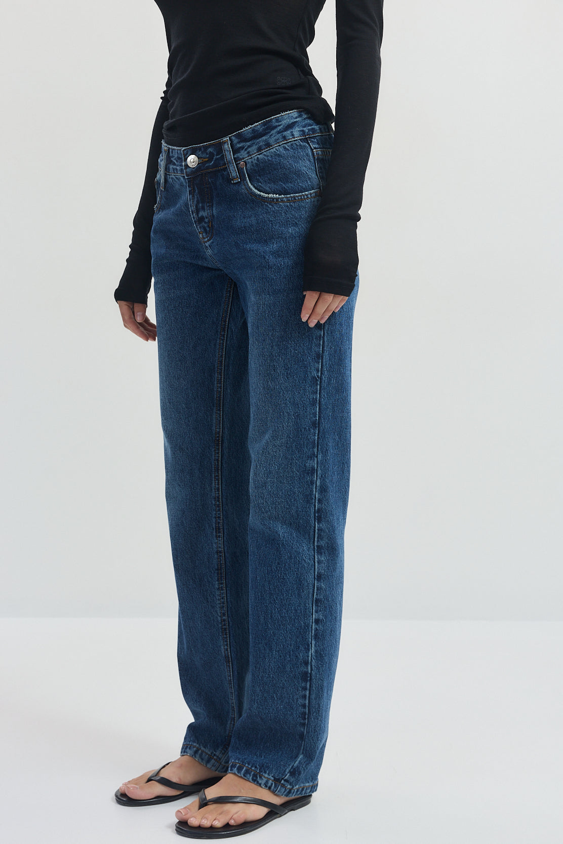 No.15| Low Rise Straight Denim