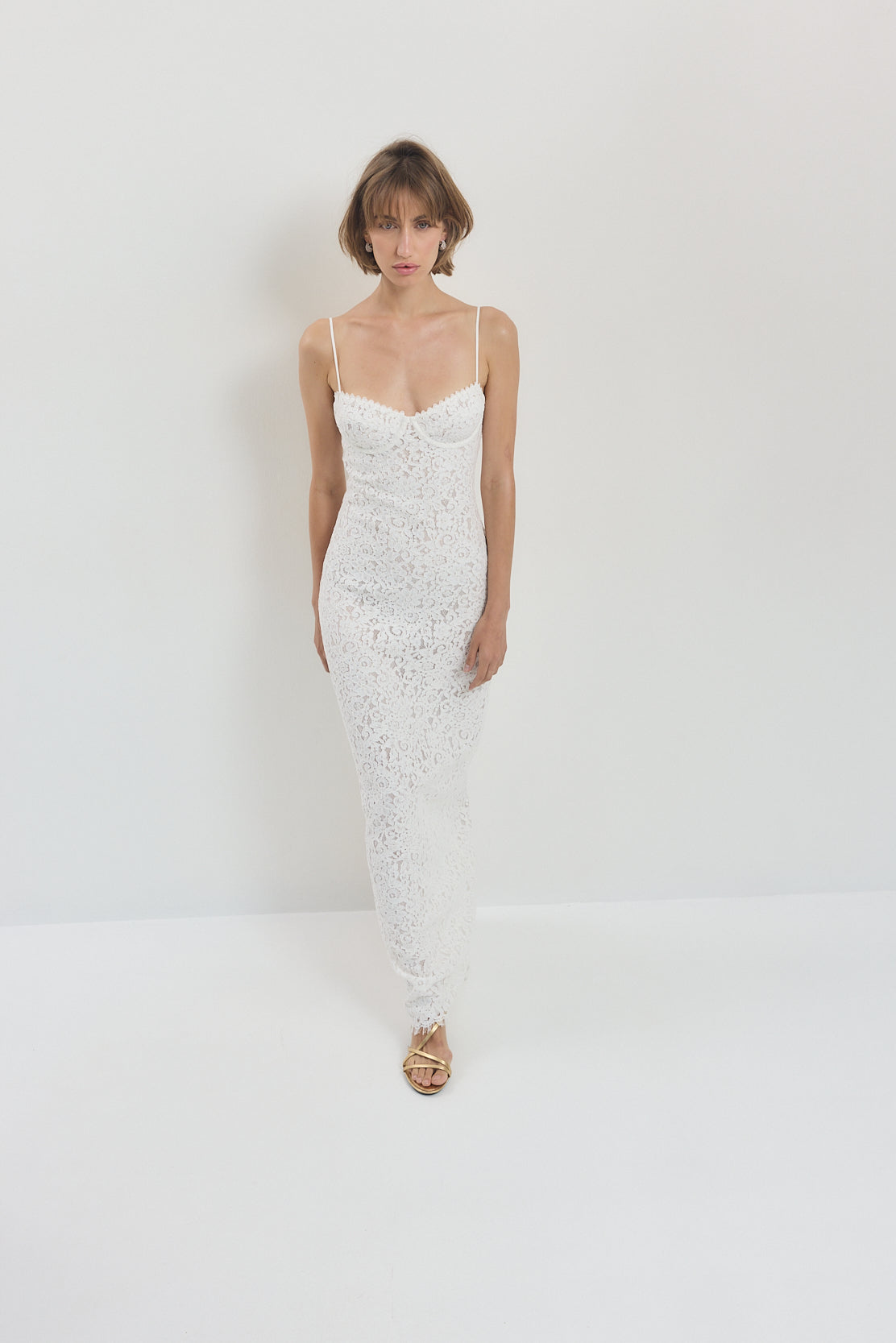 Cupped Lace Dress