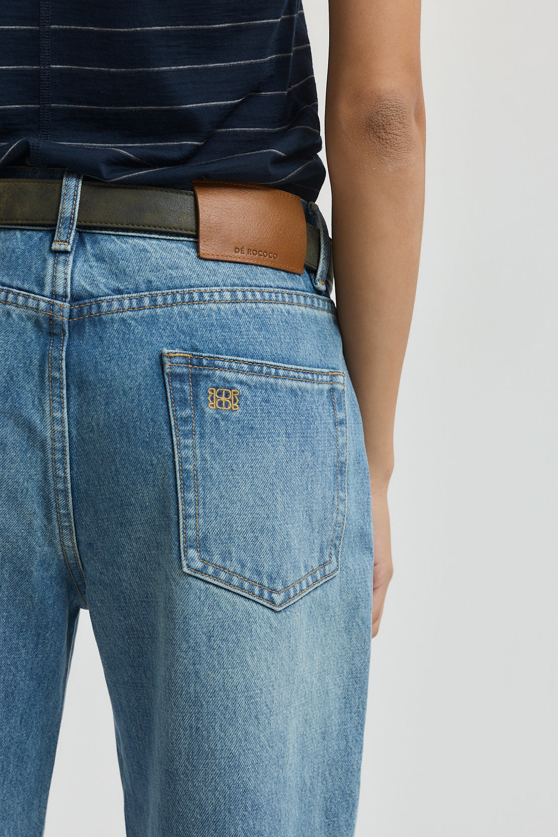 No.11| Mid Rise Full Length Baggy Denim