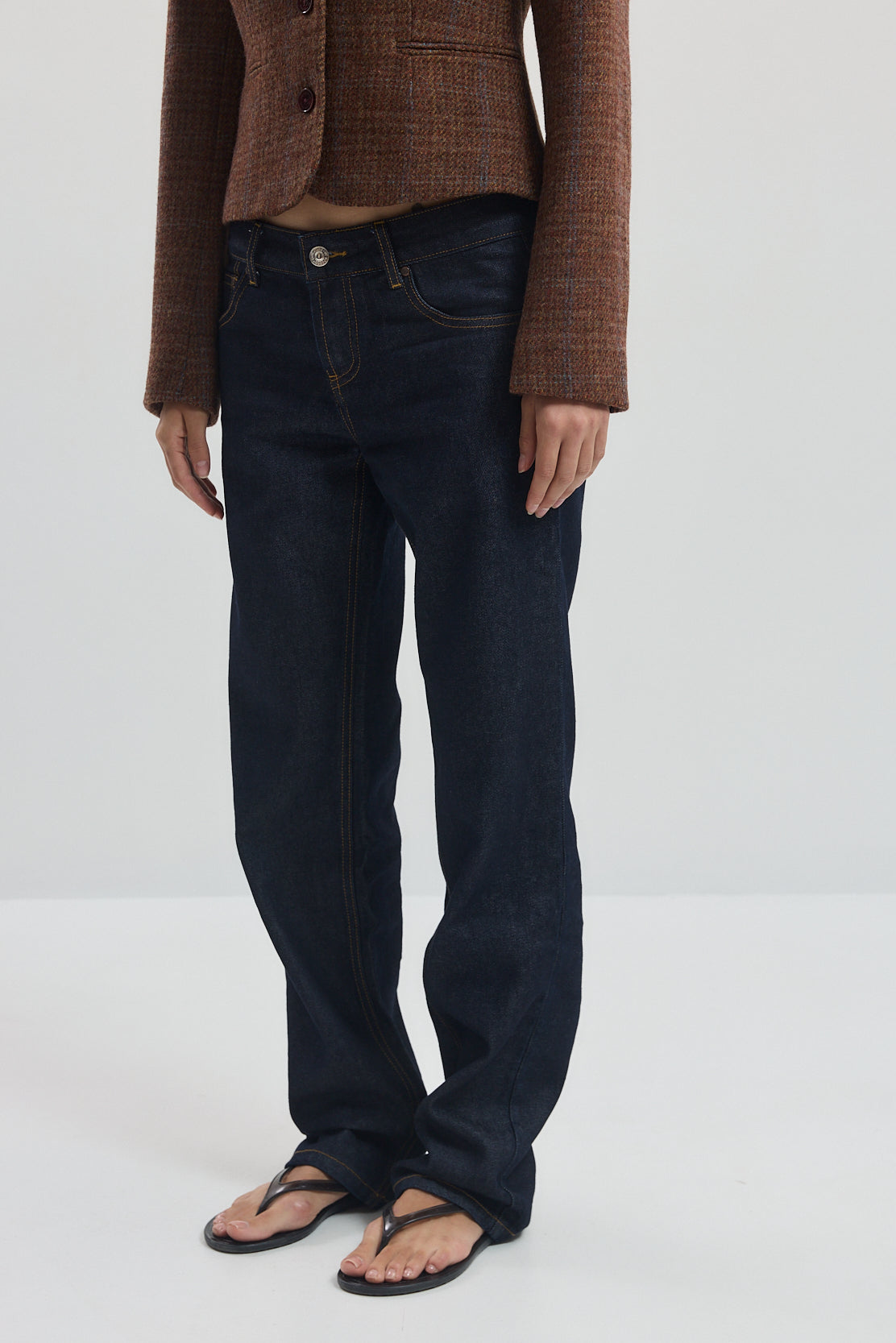 No.15| Low Rise Straight Denim