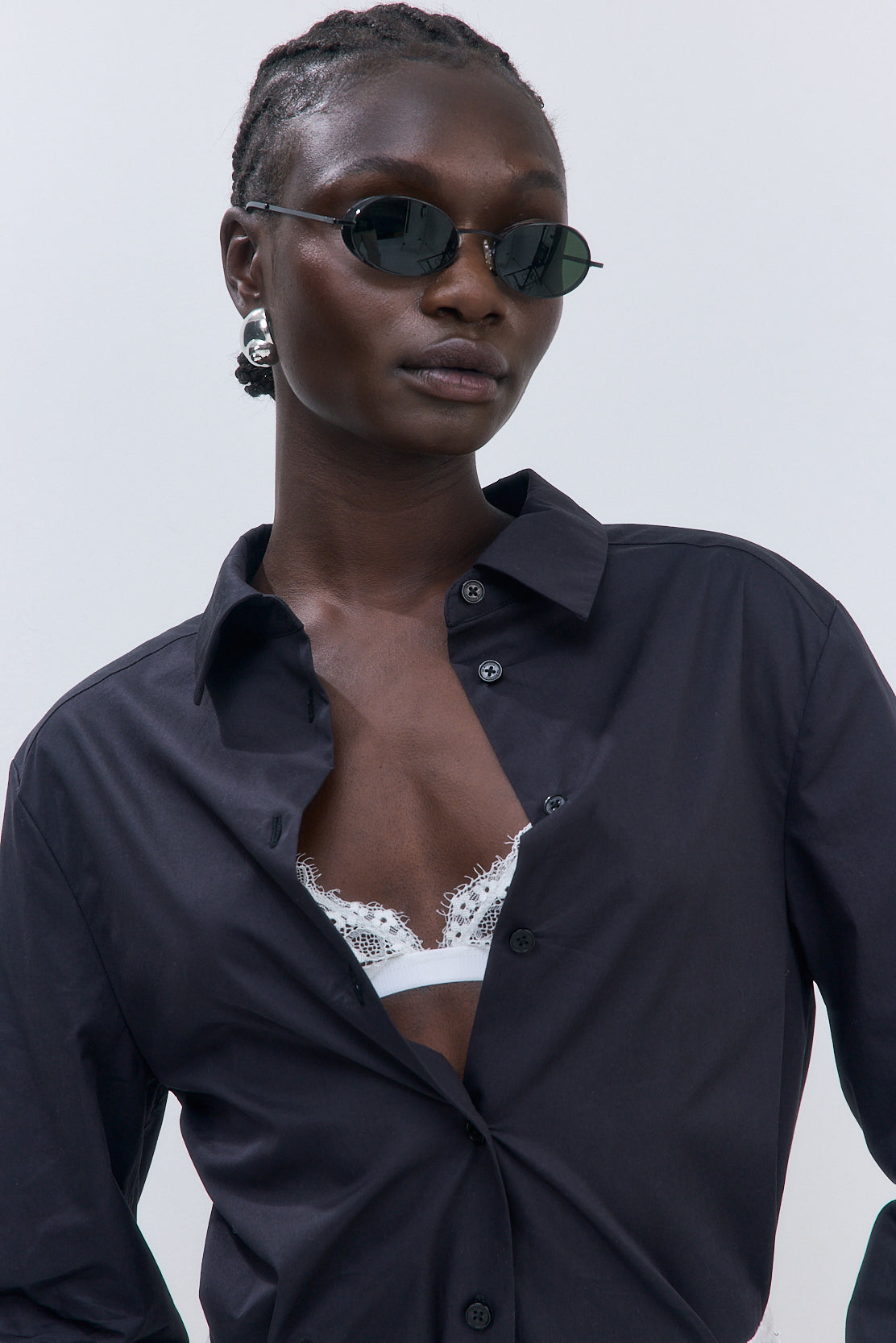 Fitted Poplin Button Down