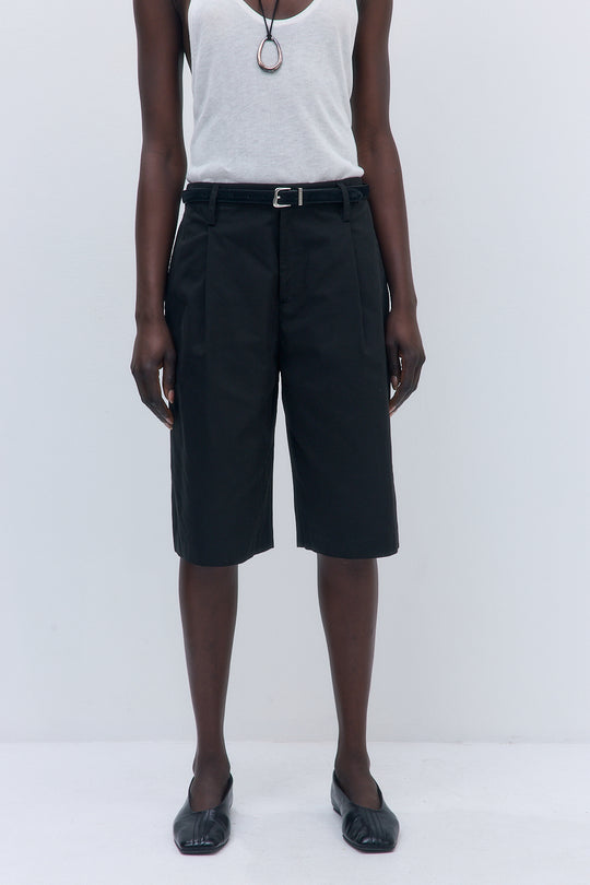Mid Rise Bermuda Shorts