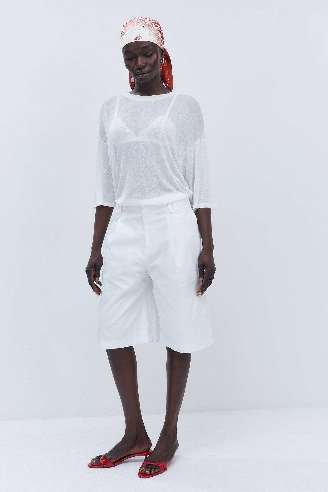 Mid Rise Bermuda Shorts - Dé Rococo