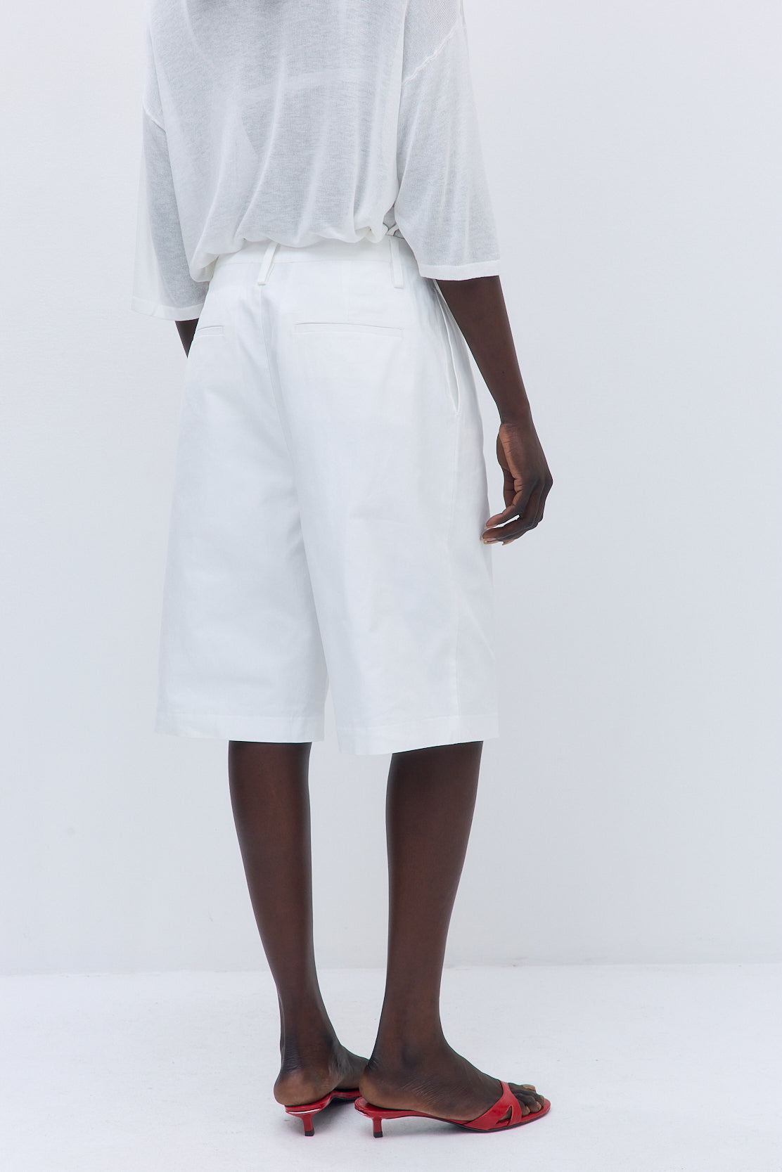 Mid Rise Bermuda Shorts - Dé Rococo