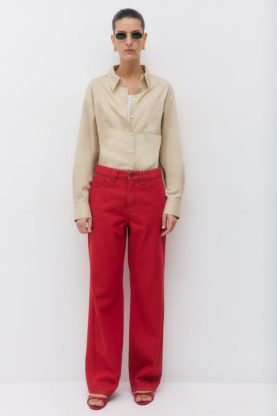 Colorwash Wide Leg Pants