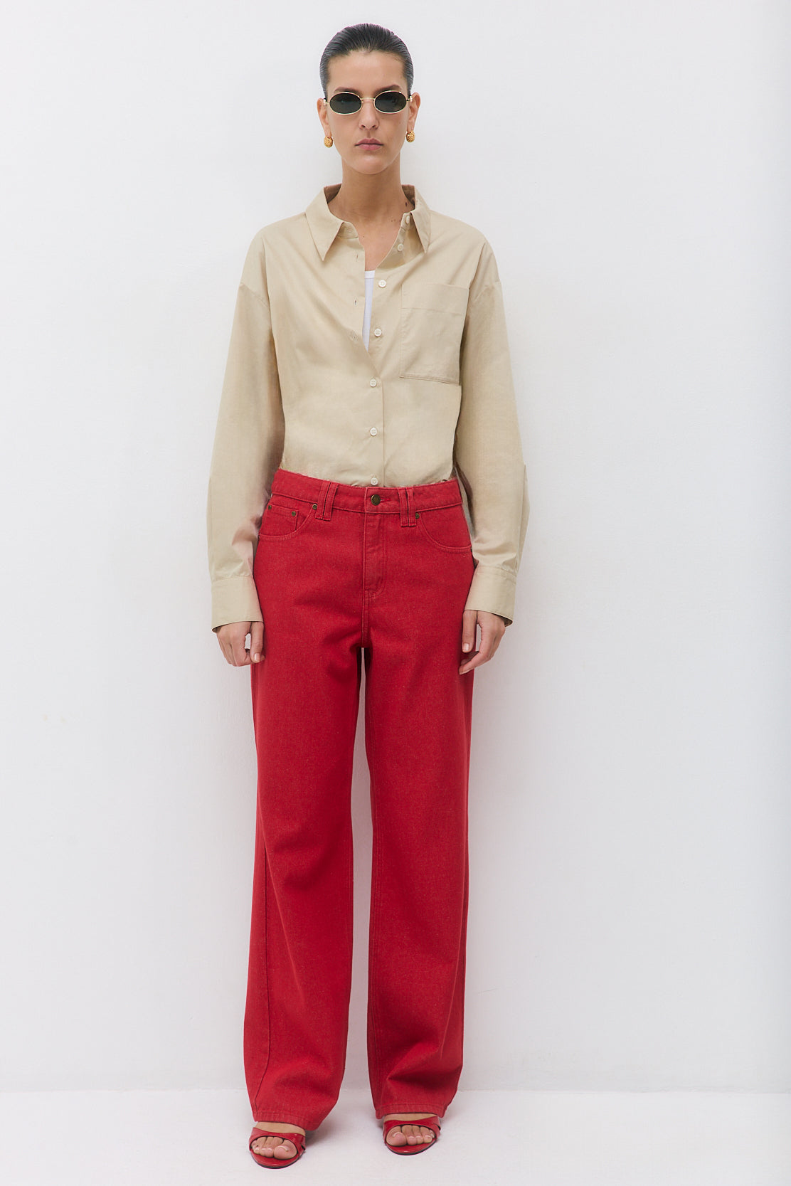 Colorwash Wide Leg Pants