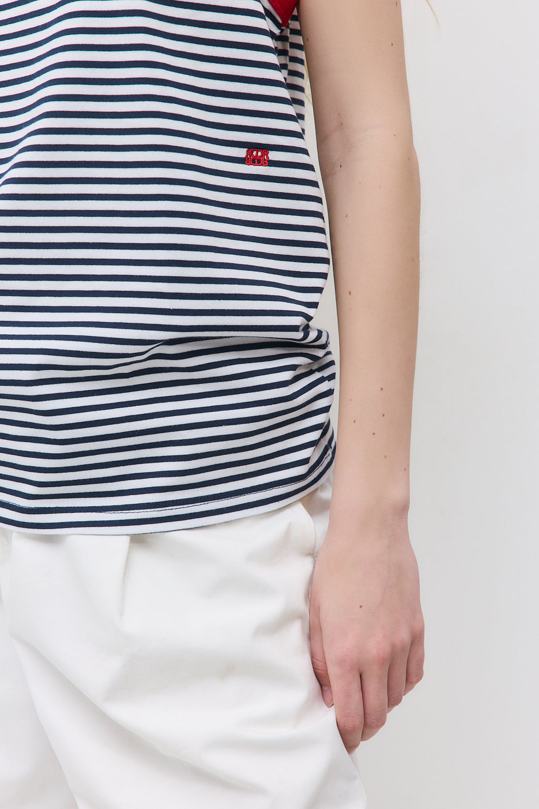 Striped Cotton Tank Top