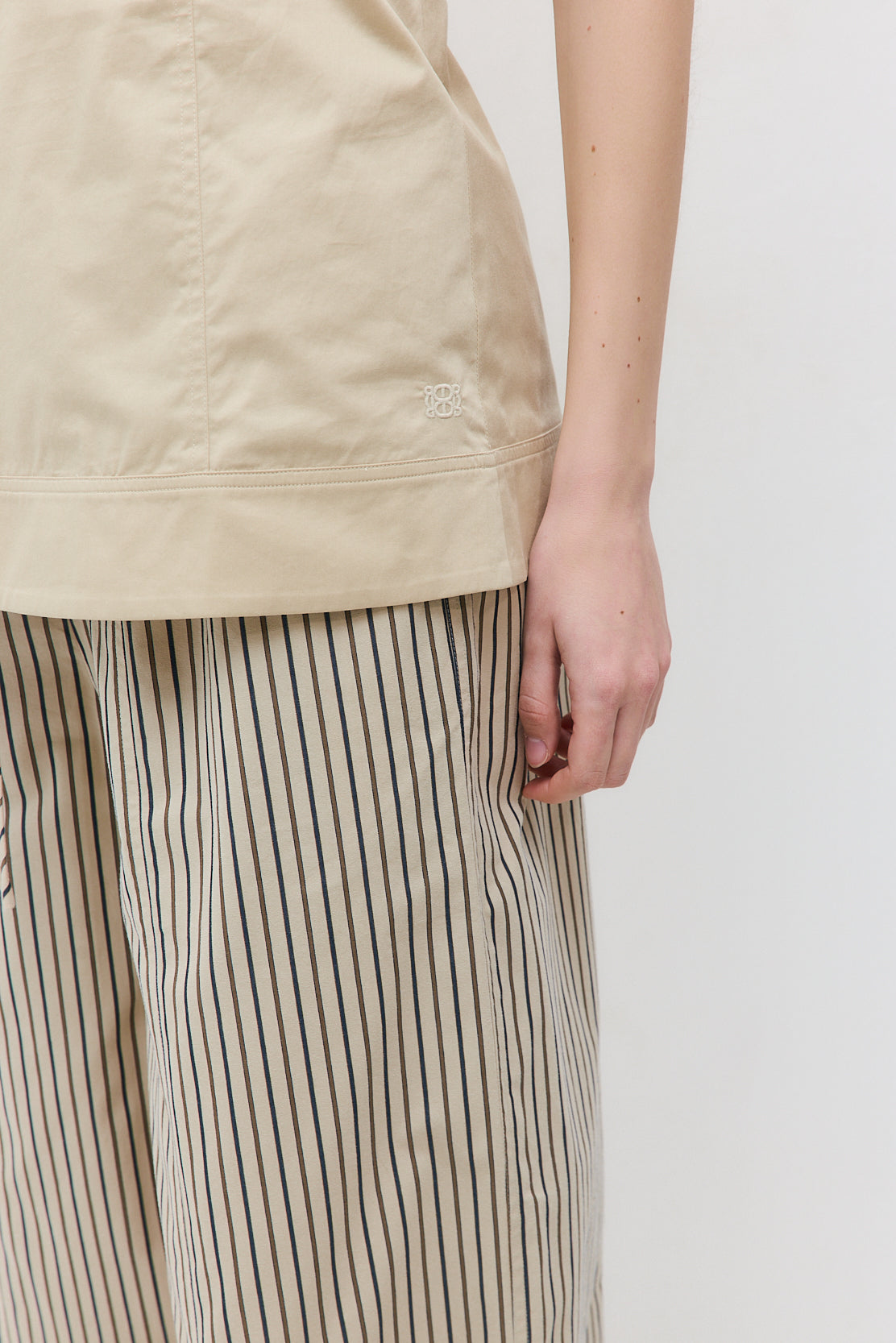 Strapless Poplin Top - Dé Rococo