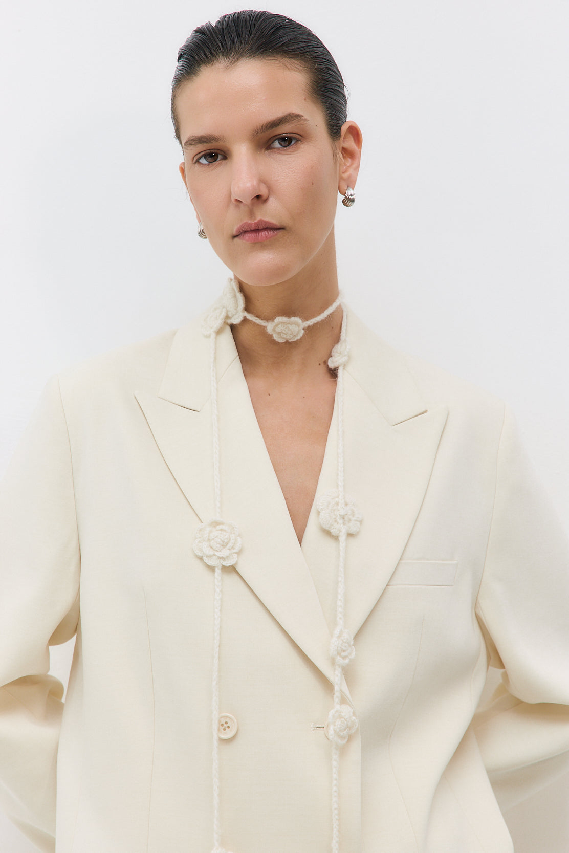 Oversized Double Breasted Daddy Blazer - Dé Rococo