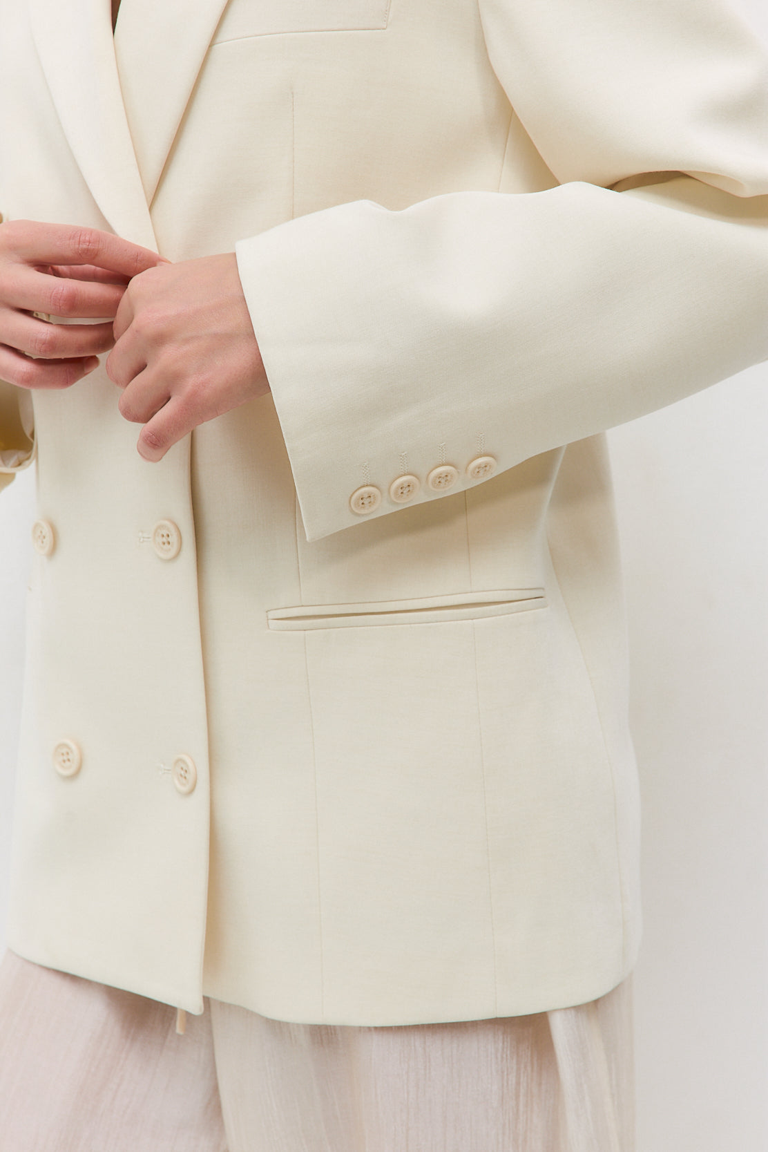 Oversized Double Breasted Daddy Blazer - Dé Rococo