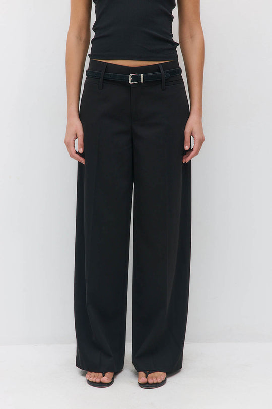 Wide Belt Daddy Pants