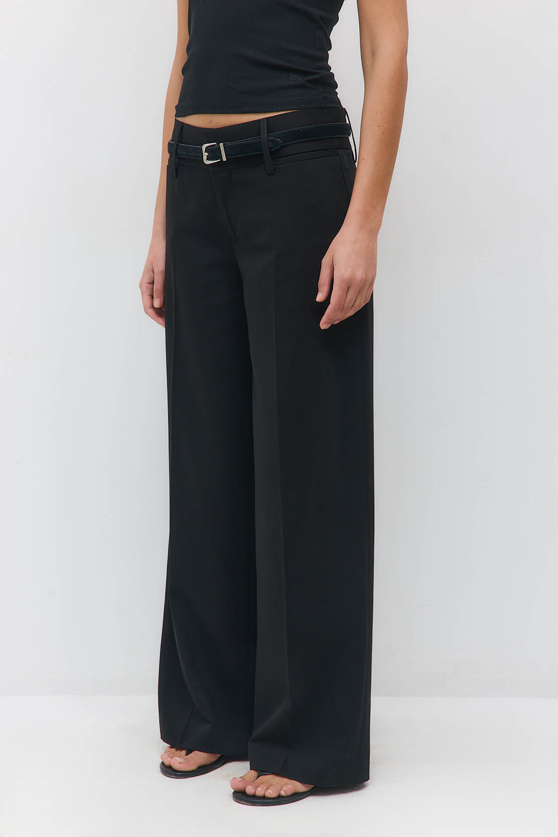 Wide Belt Daddy Pants - Dé Rococo