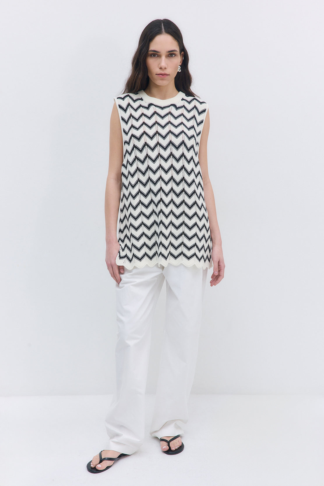 Oversized Crochet Pattern Vest - Dé Rococo