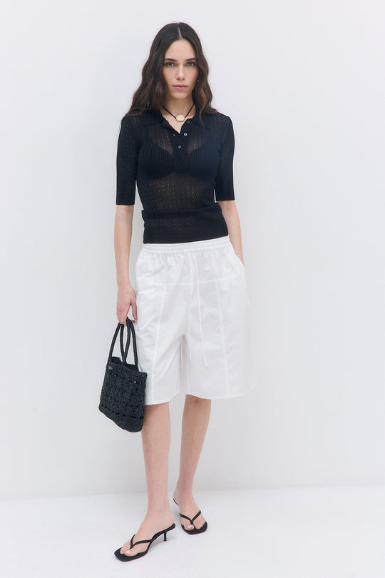 Poplin Bermuda Shorts - Dé Rococo