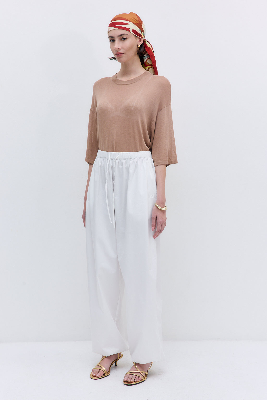 Poplin Balloon Pants